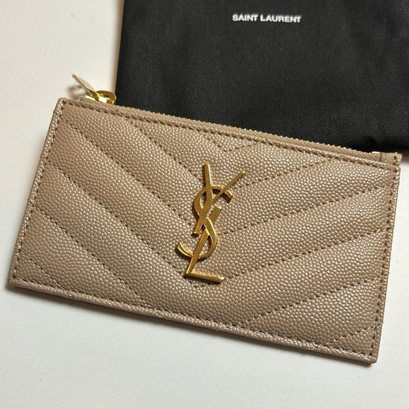 Saint Laurent Paris Couples Card Holder - Picture 3 of 6
